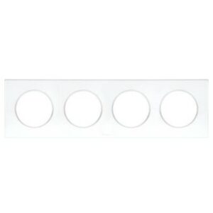 eur'ohm-square-plaque-finition-4-postes-blanc-appareillage-électrique-multicadre-encastrable-ou-saillie-installation-maison-interrupteur-prise-cadre-blanc-réno-élec-domotique-design-épuré
