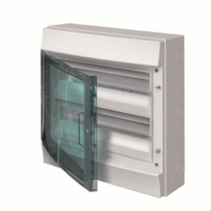 ABB - Coffret étanche porte transparente 18 modules 2 rangée IP65 - L629984