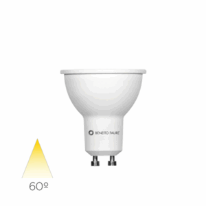 ampoule-LED-GU10-8W-3000K-780LM-angle-60°-BeneitoFaure-éclairage-intérieur-éco-énergétique-spot-luminaire