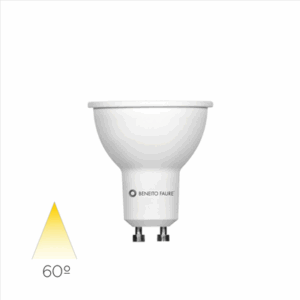 ampoule-LED-GU10-8W-4000K-825LM-angle-60°-BeneitoFaure-éclairage-intérieur-éco-énergétique-spot-luminaire