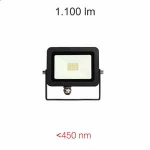 BENEITO - Projecteur SKY led 10W 4000K 1000LM IP54 noir - 3814