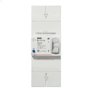 BEROMET - Disjoncteur 2x60 mono selectif 500Ma - 0164