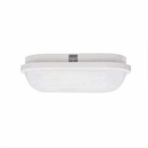 ECOLUX - Hublot ovale 15W 4200K 1225LM IP65 blanc - EC1961