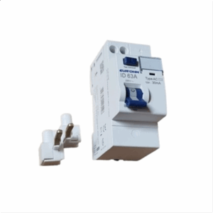 Eur'Ohm-interrupteur-différentiel-63A-30mA-A-1P+N-protection-électrique-sécurité-norme-NF-modulaire-installation-domestique-tertiaire