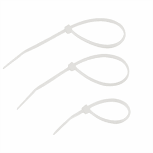 EUR'OHM - Collier 2.5x200 blanc x100 - 43104