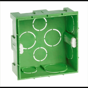 boite-encastre-exterieur-mur-maçonnerie-brique-verte-90x90-profondeur-40mm-eurohm-52109