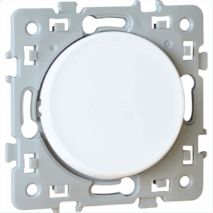 EUR'OHM Square - Va et vient 10A blanc - 60201