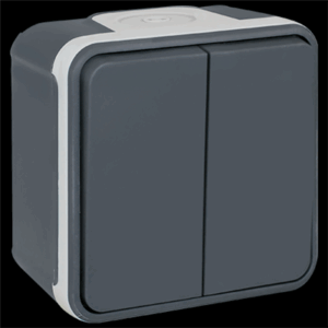 DOUBLE-VA ET VENT-OXXO-EUROHM-GRIS-ETANCHE