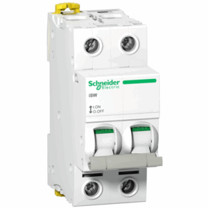 interrupteur-coupure-2P-63A-Schneider-Acti9-ISW-415V-isolation-sécurité-installation