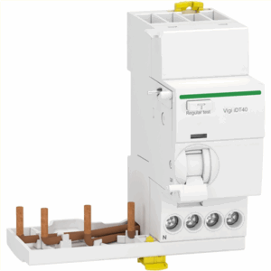 schneider-acti9-bloc-différentiel-3P+N-40A-30mA-AC-protection-courant-alternatif-rail-DIN-normes-IEC