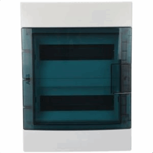ABB - Coffret étanche porte transparente 12 modules 2 rangée IP65 - L629982