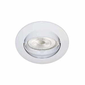 INDIGO - Spot orientable GU10 230V douille automatique blanc - DO54730