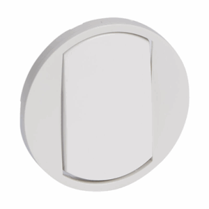 LEGRAND Celiane - Enjoliveur simple large blanc - 068001