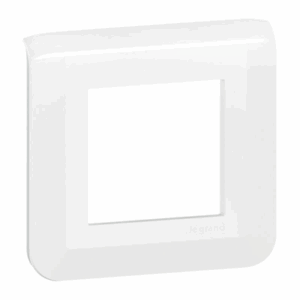 LEGRAND Mosaic - Plaque de finition 1 poste 2 modules blanc - 078802L
