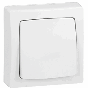 LEGRAND OTEO - Va et vient saillie blanc - 086001