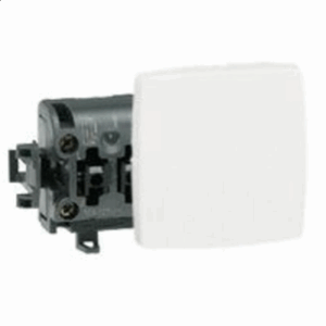 LEGRAND OTEO - Va et vient ou poussoir composable blanc - 086101L