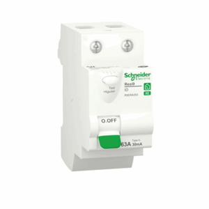interrupteur-différentiel-2P-63A-Schneider-Resi9-30mA-type-A-protection-courant-alternatif-continu-automatique
