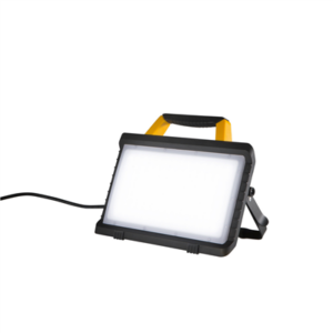 Projecteur Chantier 45W 6400Lm 6500K 120° IP54 + 2 Prises 2P+T