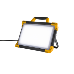 Projecteur Chantier 80W 11500LM 6500K 120° IP54 + 2 Prises 2P+T