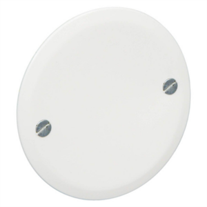 EUR'OHM - Couvercle a vis diamètre 80 blanc - 52302