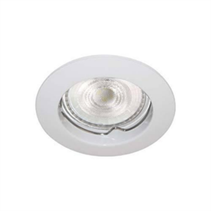 INDIGO - Spot fixe GU10 230V douille automatique blanc - KSA100204