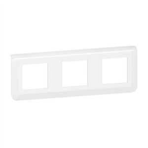 LEGRAND Mosaic - Plaque de finition 3x2 modules horizontale blanc - 078806L
