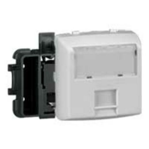 LEGRAND OTEO - Prise RJ45 cat6 FTP 9 contacts composable saillie blanc - 086147