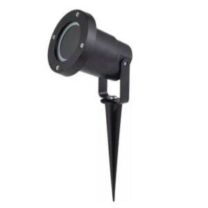 LIGHTED - Spot piquet de sol AYANA GU10 noir IP65 - 67539