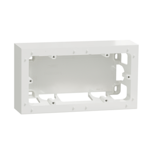 SCHNEIDER Odace - Boitier double saillie blanc - S520764