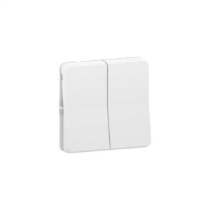 SCHNEIDER MUREVA STYL - Double va et vient composable blanc ip55 - MUR39022