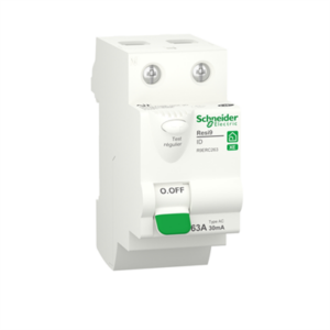 SCHNEIDER RESI9 - interrupteur differentiel auto 2x63A type AC 30MA - R9ERC263