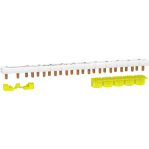 SCHNEIDER RESI9 - Peigne horizontal vissé 1P+N 13 modules - R9PXH213