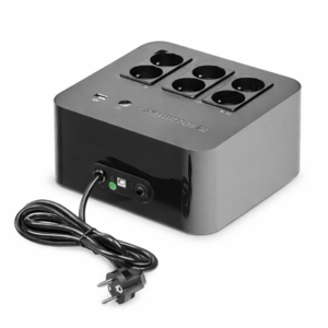 SOCOMEC - Onduleur Netys PL 360W/600VA 6 prises + USB - NPL-0600-F