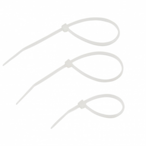 EUR'OHM - Collier 2.5x140 blanc x100 - 43103