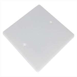 EUR'OHM - Couvercle à vis 160x160 blanc - 52306