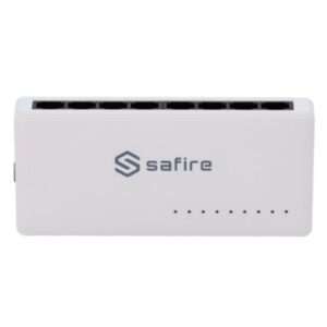 SAFIRE - Switch 8 ports 10/100/1000 Mbps Plug&Play