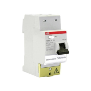 ABB F204 - INTERRUPTEUR DIFFERENTIEL 2X63A 30MA TYPE A - 444161