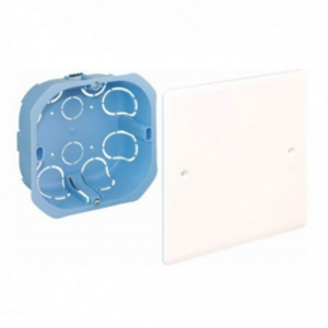 EUR'OHM - Boite de dérivation encastrée placo 100x100x40 - 51002
