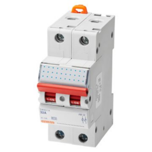 GEWISS - Interrupteur sectionneur 2P 32A 415V - GW96114