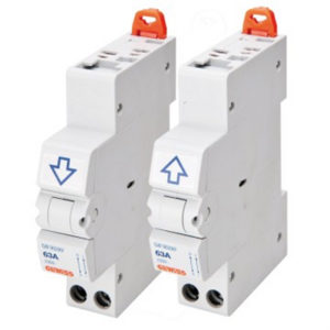 GEWISS - Paire de connecteurs automatique 2P 63A - GW96506F