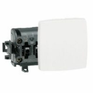 LEGRAND OTEO - Va et vient ou poussoir composable blanc - 086101L