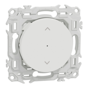 SCHNEIDER ODACE WISER - Interrupteur volet roulant connecté craie - S920567