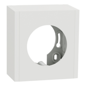 SCHNEIDER ODACE - Boîtier saillie 1 poste associable blanc - S920762