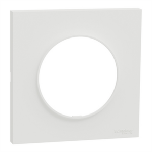 SCHNEIDER ODACE ORIGINE - Plaque de finition 1 poste blanc