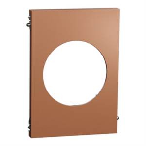 SCHNEIDER ODACE ARCHITECTE - Plaque de finition centrale cuivre
