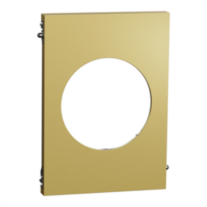 SCHNEIDER ODACE ARCHITECTE - Plaque de finition centrale laiton