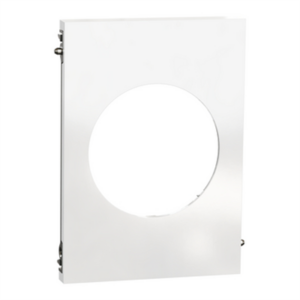 SCHNEIDER ODACE ARCHITECTE - Plaque de finition centrale blanc émaillié