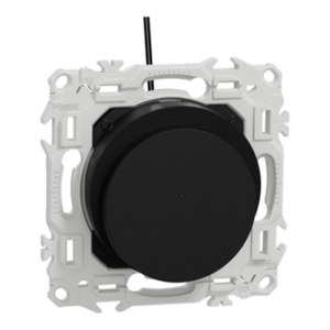 SCHNEIDER ODACE - Interrupteur à carte noir onyx - S940283
