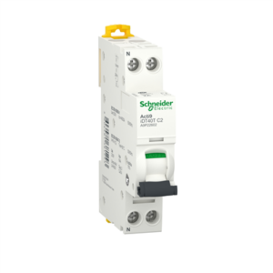 SCHNEIDER ACTI9 - Disjoncteur 2A IDT40T 1P+N 4.5/6KA courbe C - A9P22602