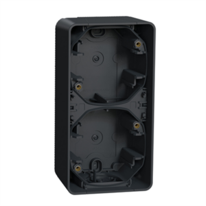 SCHNEIDER MUREVA STYL - Boite 2 postes verticale gris ip55 - MUR37912